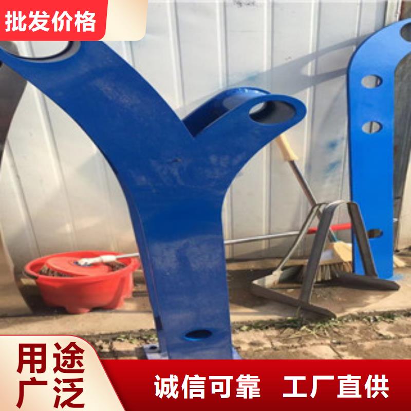 立柱不锈钢复合管桥梁护栏应用广泛