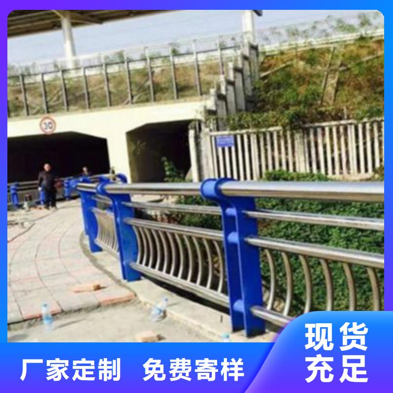 桥梁灯光防撞护栏_河堤防撞护栏厂家定制