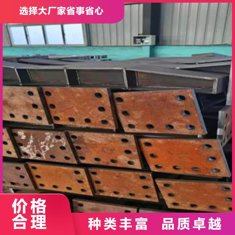 桥梁护栏木纹转印护栏层层质检