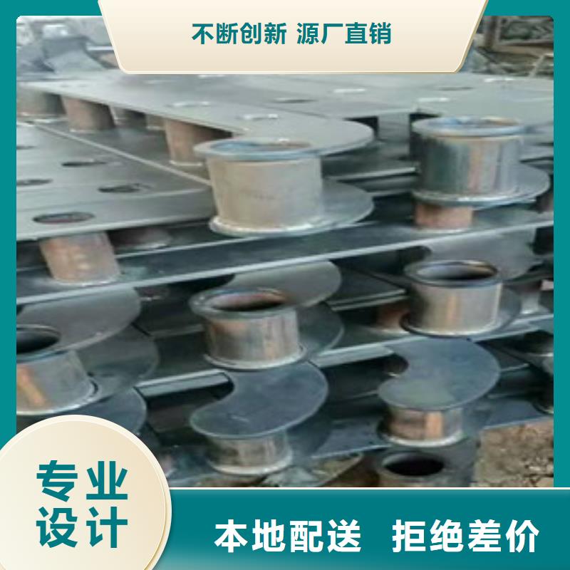 桥梁护栏木纹转印护栏层层质检