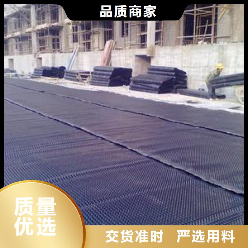 塑料排水板,双向塑料土工格栅定制速度快工期短