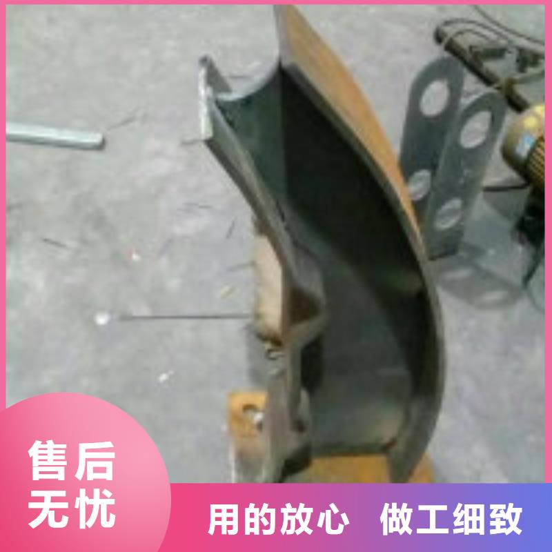 桥梁景观护栏立柱,不锈钢复合管护栏货源足质量好
