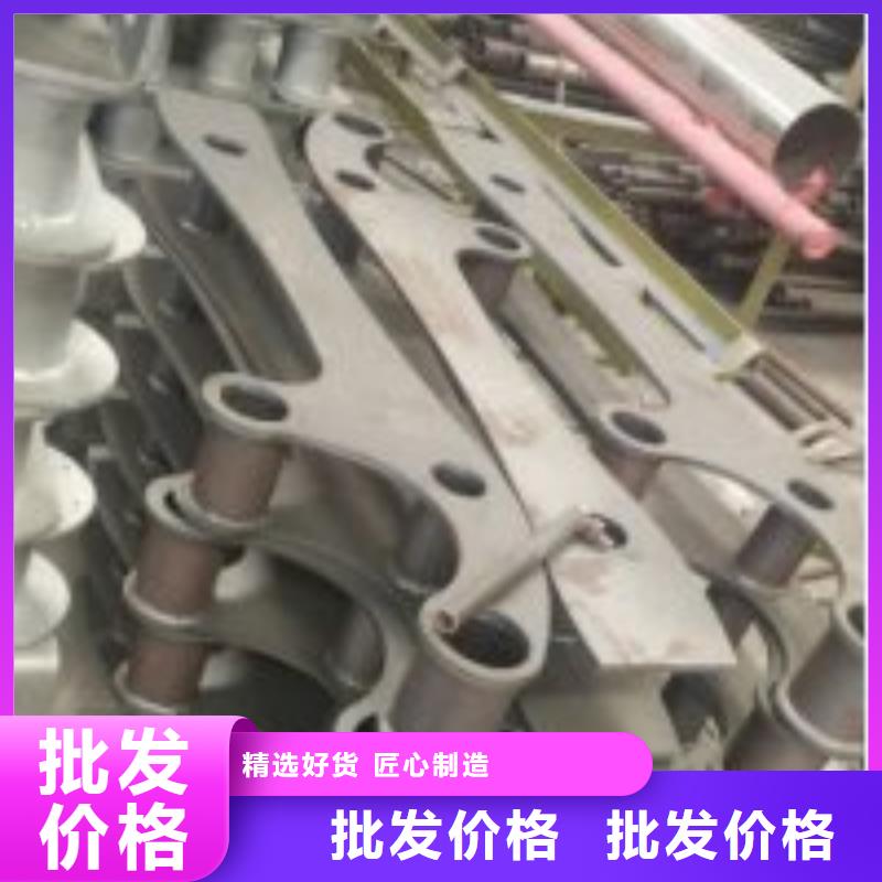 桥梁景观护栏立柱,不锈钢复合管护栏货源足质量好