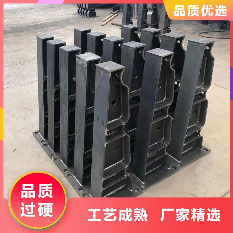 【不锈钢碳素钢复合管护栏】桥梁护栏厂好产品好服务