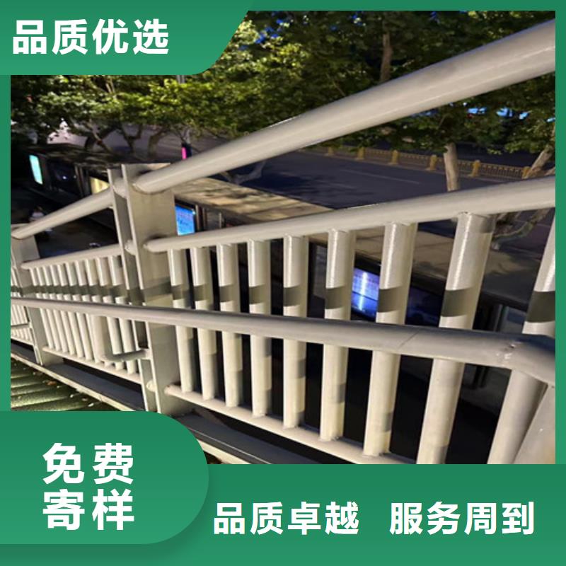 道路护栏不锈钢碳素钢复合管厂工程施工案例