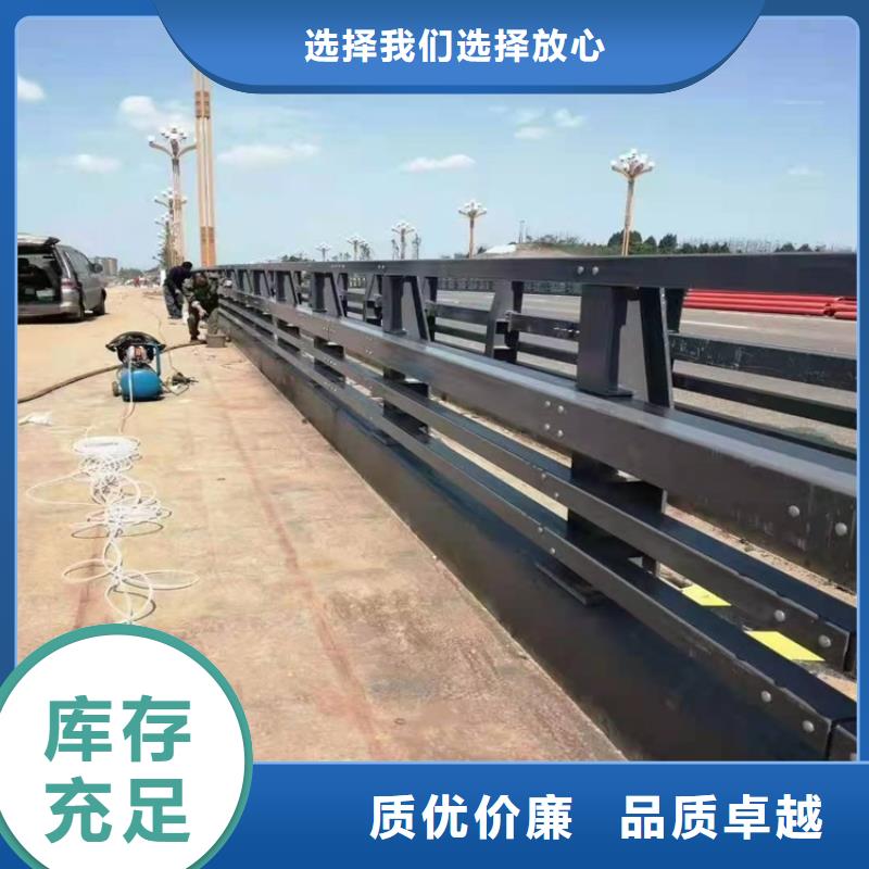 桥梁防撞护栏不锈钢复合管栏杆通过检测