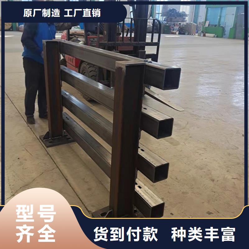 桥梁护栏不锈钢复合管栏杆量大更优惠