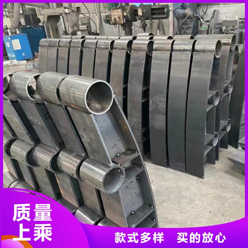 桥梁护栏不锈钢复合管栏杆量大更优惠
