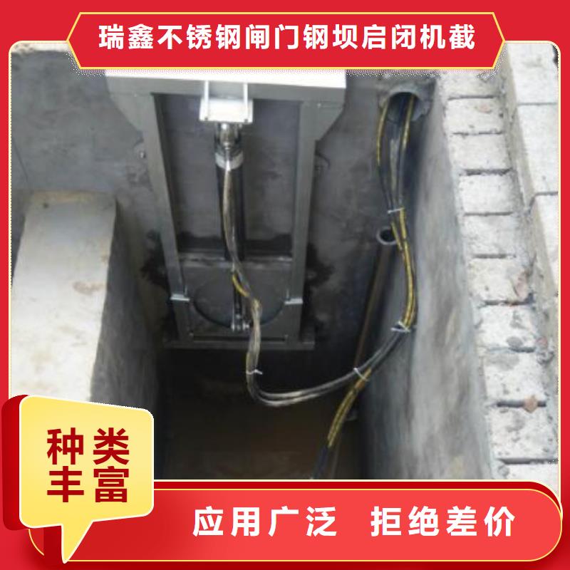  截流井闸门做工精细