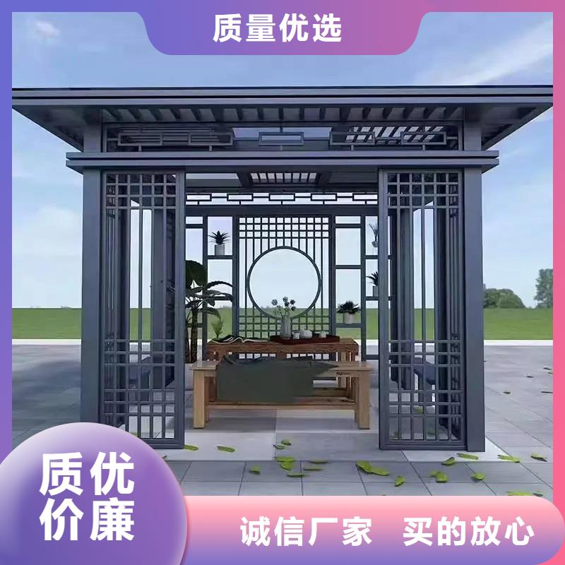 铝合金古建-耐高温金属檐沟超产品在细节