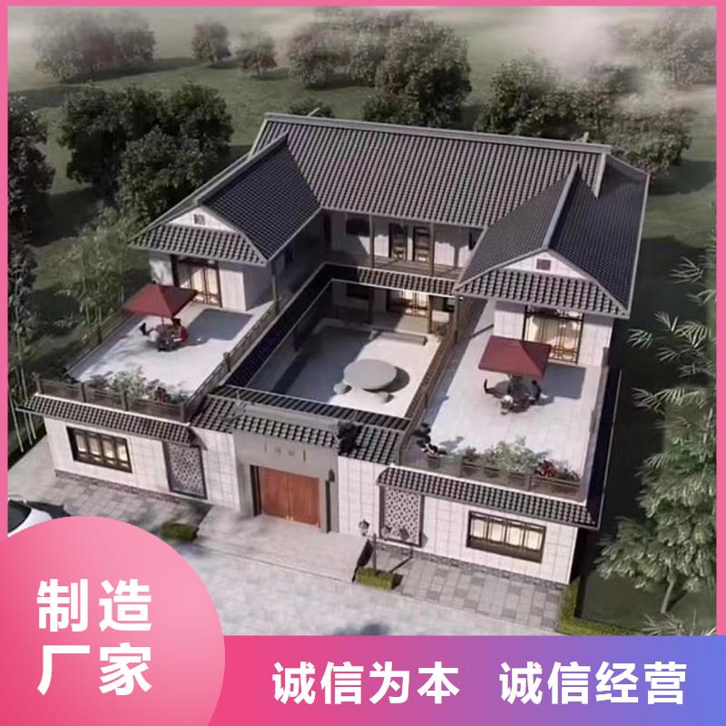 轻钢别墅-双拼别墅装配式房屋免费安装