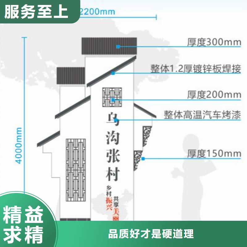 户外定制美丽乡村标牌批发价格