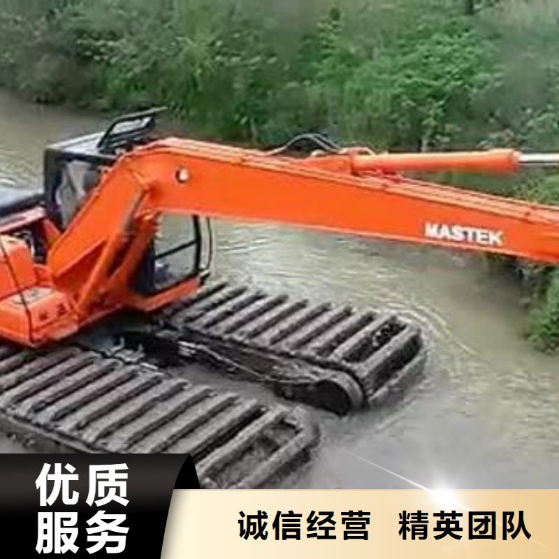 水上挖掘机租赁租赁水陆挖机口碑商家