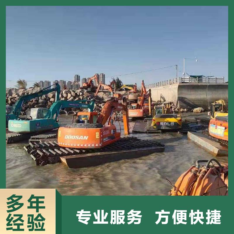 水上挖掘机租赁-出租大小船挖好评度高