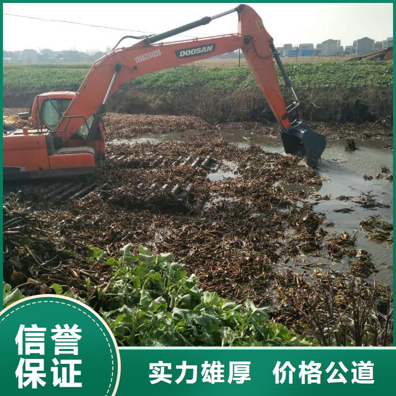 水上挖掘机租赁【水上勾机】案例丰富