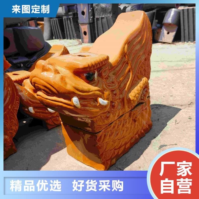 别墅屋面琉璃瓦陶土筒瓦质优价廉