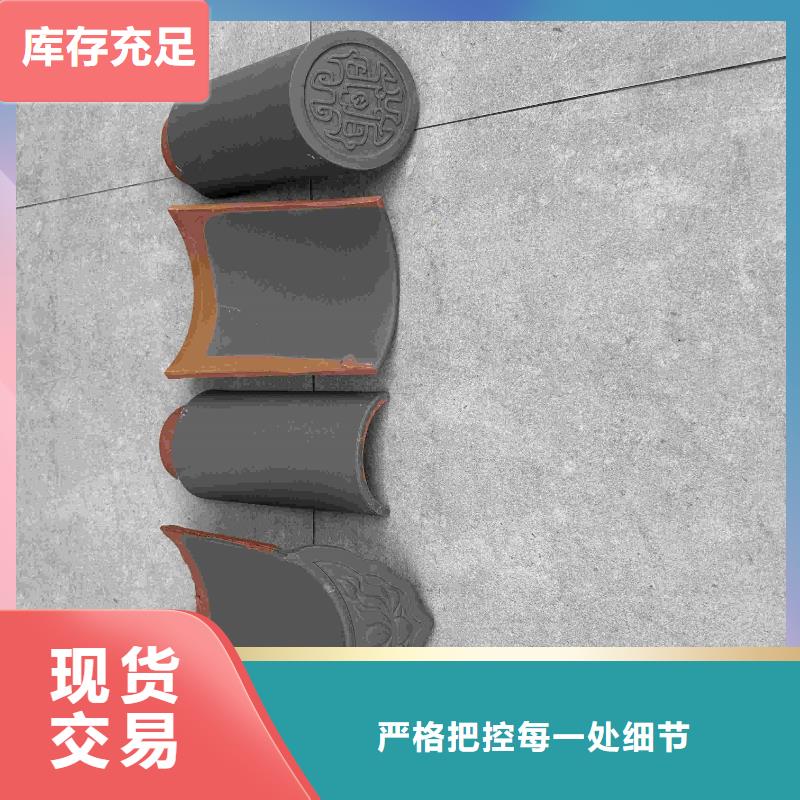 本地别墅屋面琉璃瓦 陶土筒瓦厂商
