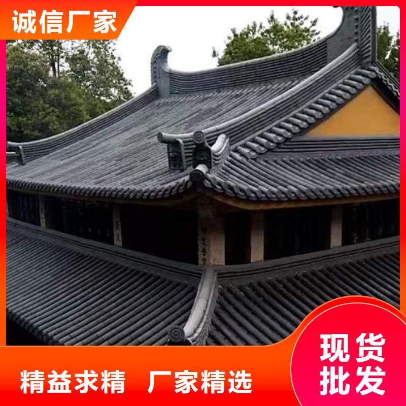 本地别墅屋面琉璃瓦 陶土筒瓦厂商