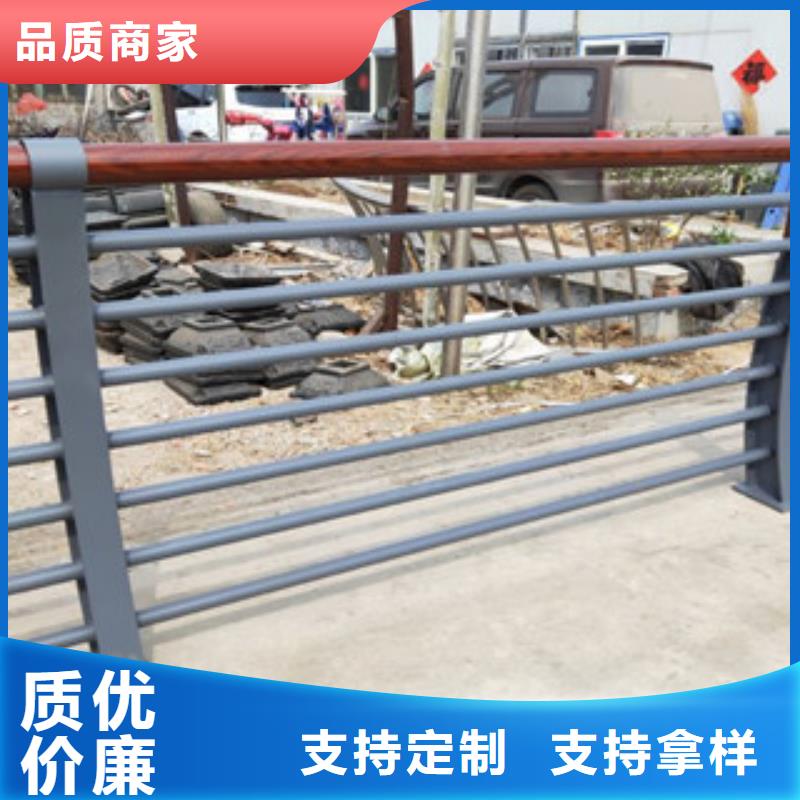 鑫润通木纹转印护栏 【桥梁防撞栏厂家】现货实拍-聊商通