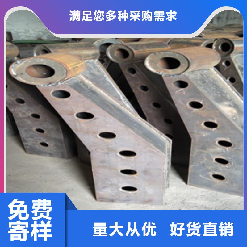 桥梁护栏立柱_公路防撞护栏优良工艺