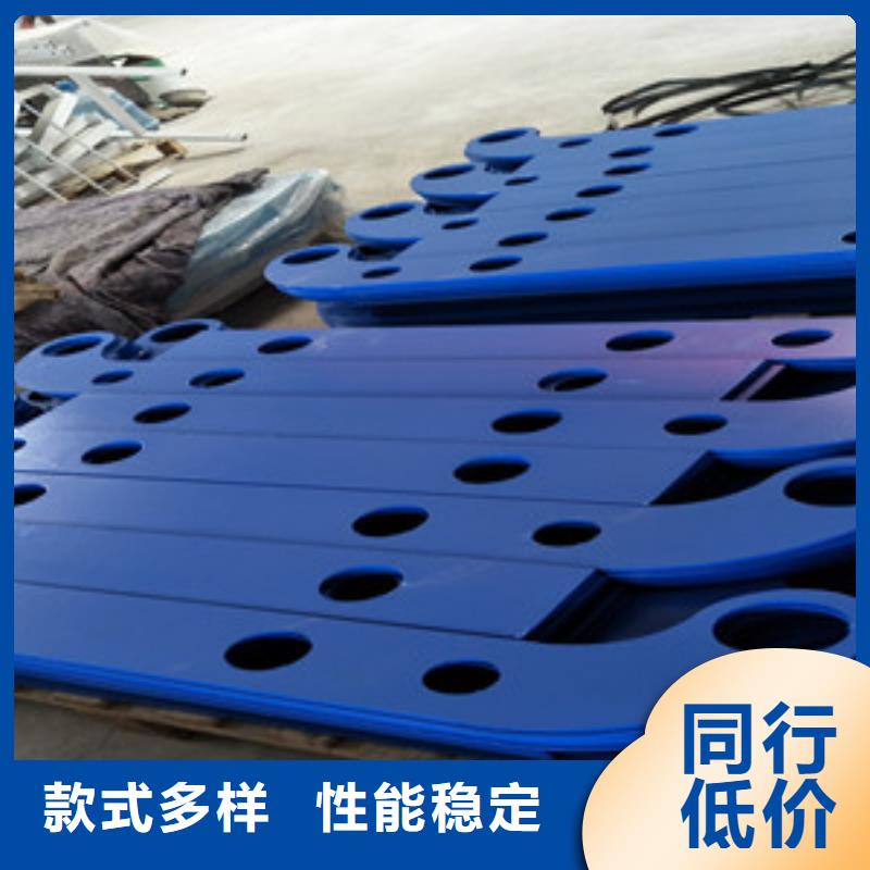 桥梁护栏立柱_不锈钢复合管护栏工厂直供