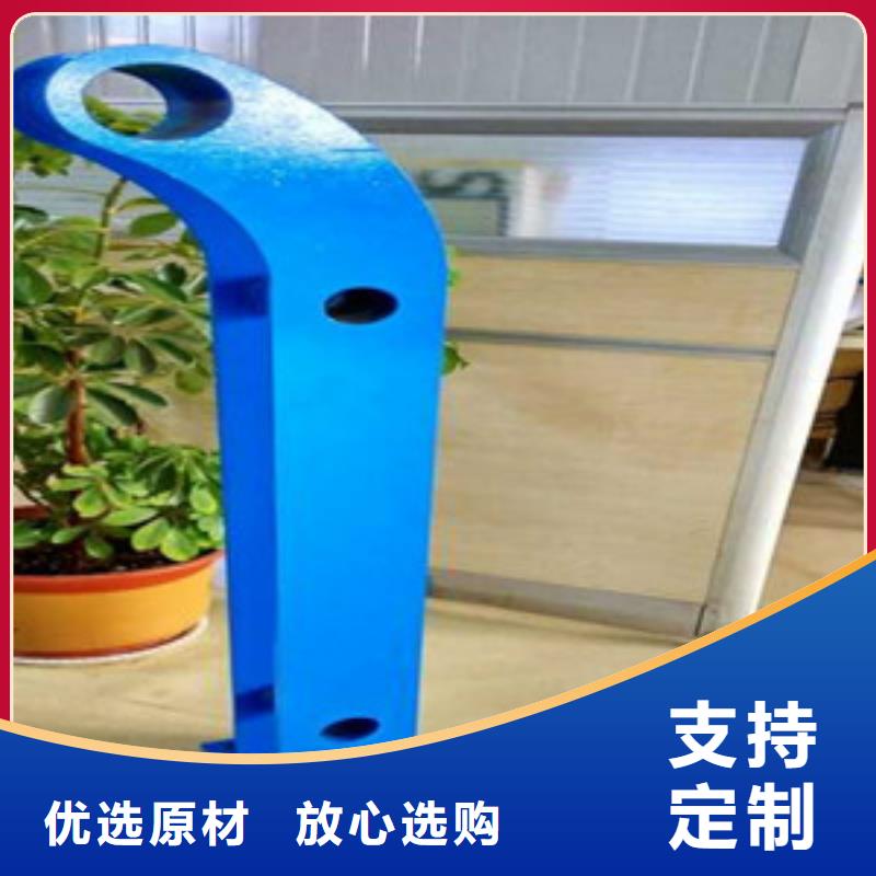 桥梁护栏立柱_不锈钢复合管护栏工厂直供