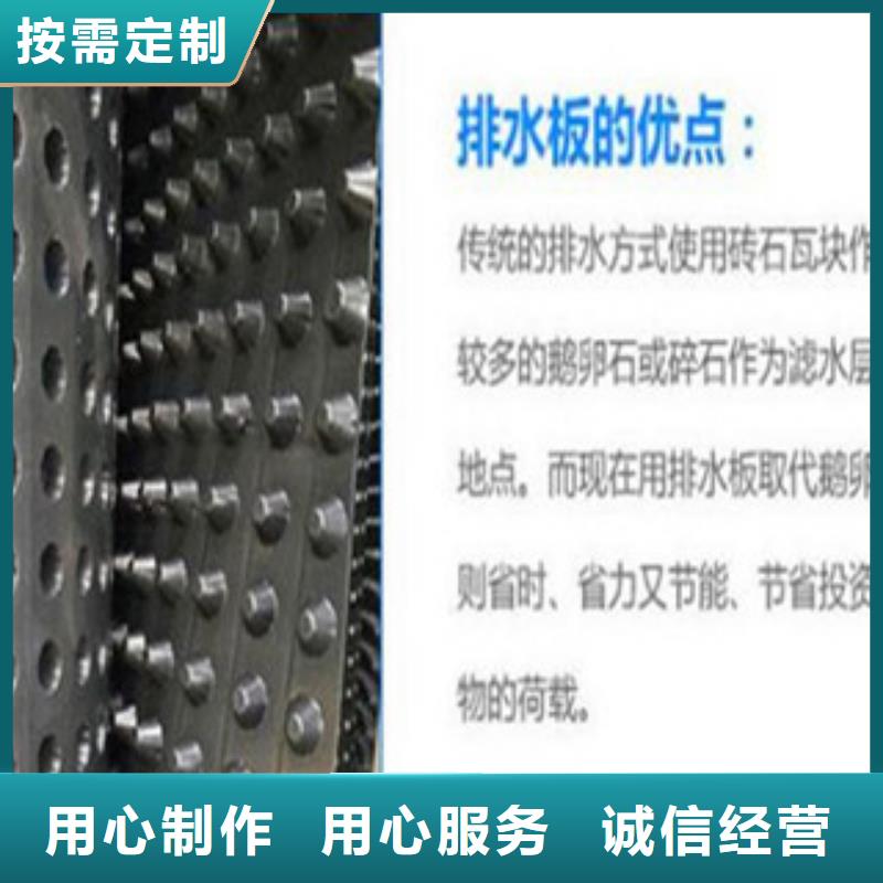 塑料排水板塑料土工格栅制造厂家
